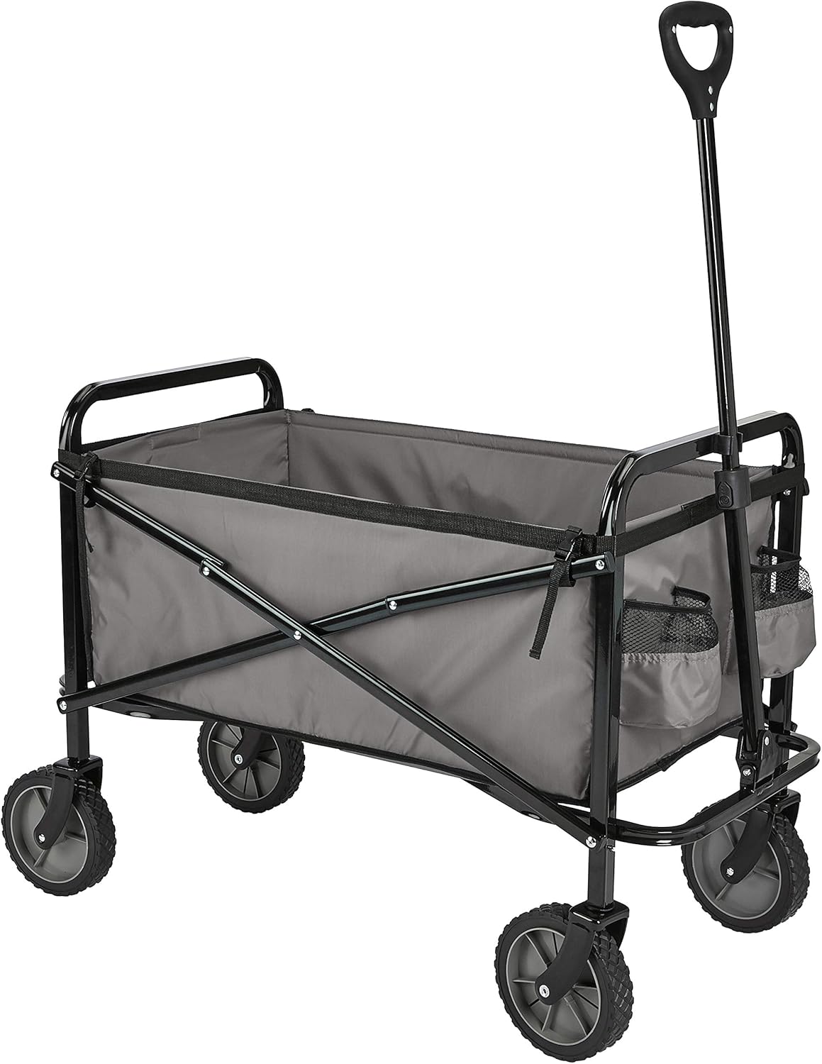 Amazon Basics Folding Utility Wagon - Heavy Duty, 265lb Capacity